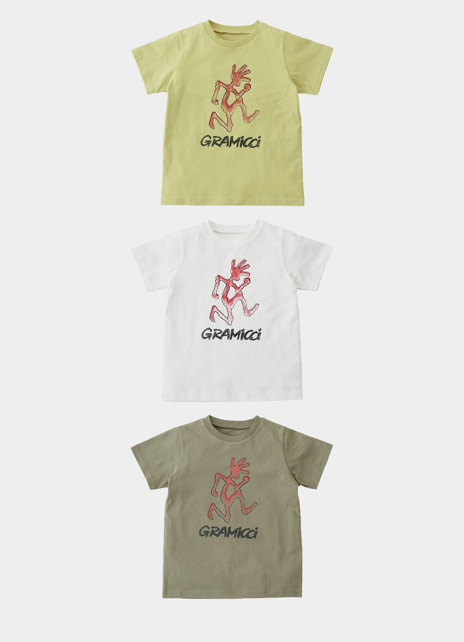 Gramicci(グラミチ) / KIDS RUNNINGMAN TEE [G4SK-T127-K]【島根