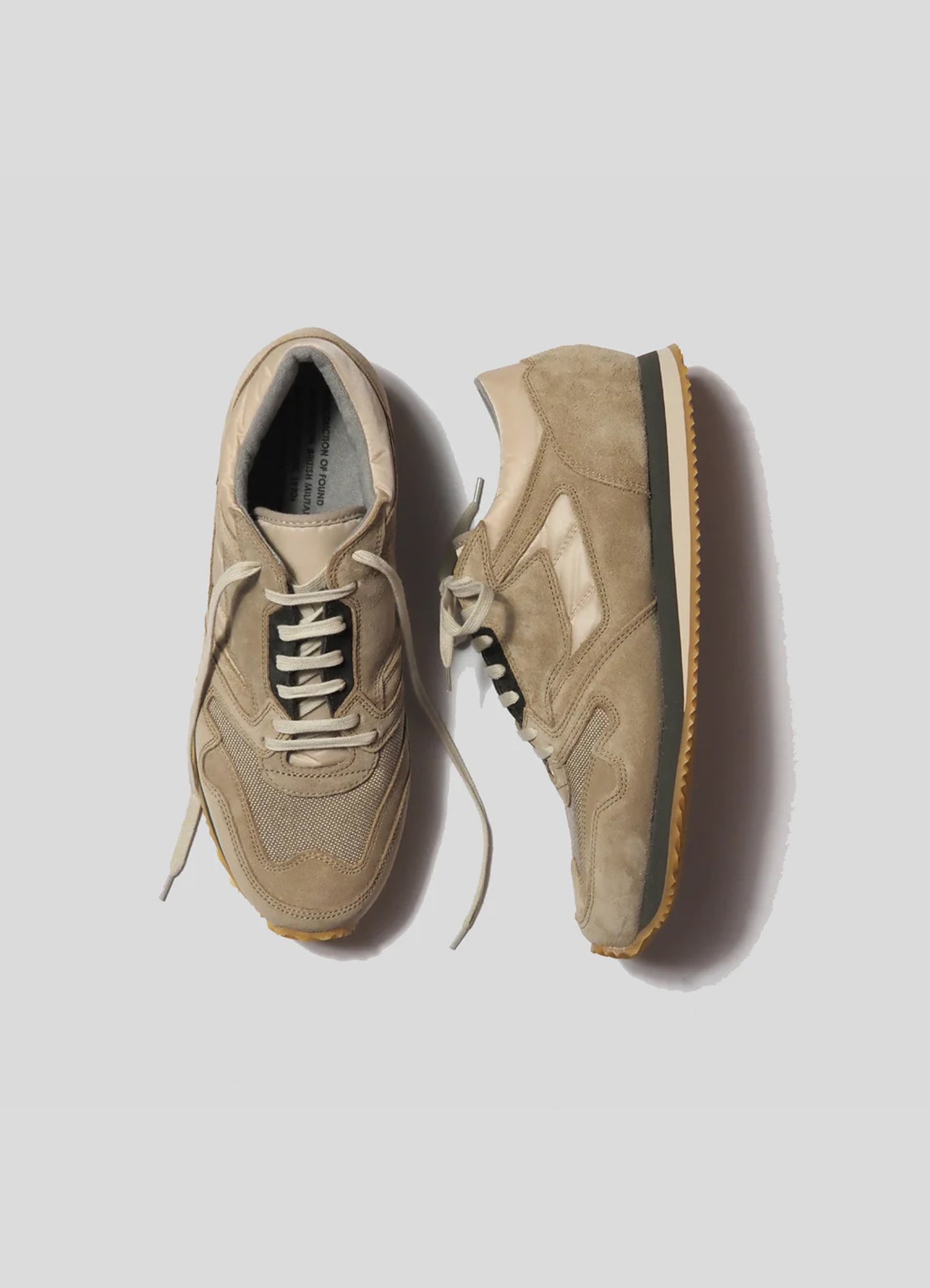 1800FS BRITISH MIRITARY TRAINER -BEIGE/BEIGE