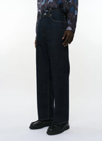 CLEAN CYLINDER FIT JEANS -ORGANIC COTTON 13.5oz SELVEDGE DENIM-[M26A10PT02C]