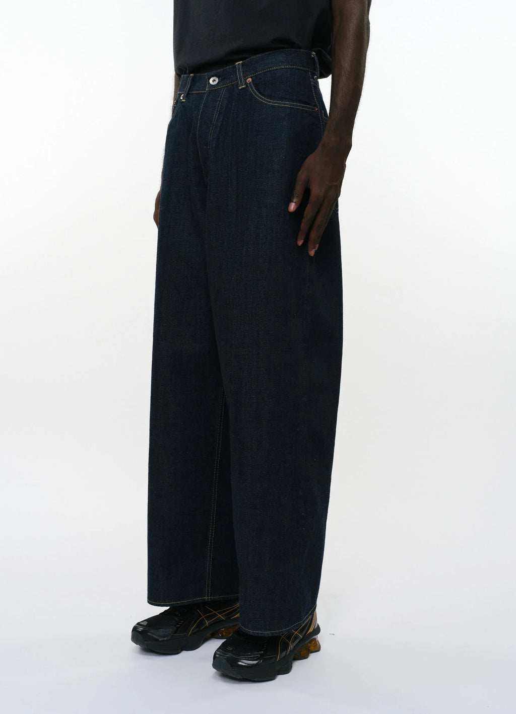 BAGGY JEANS -ORGANIC COTTON 13.5oz SELVEDGE DENIM-[M26A10PT01C]