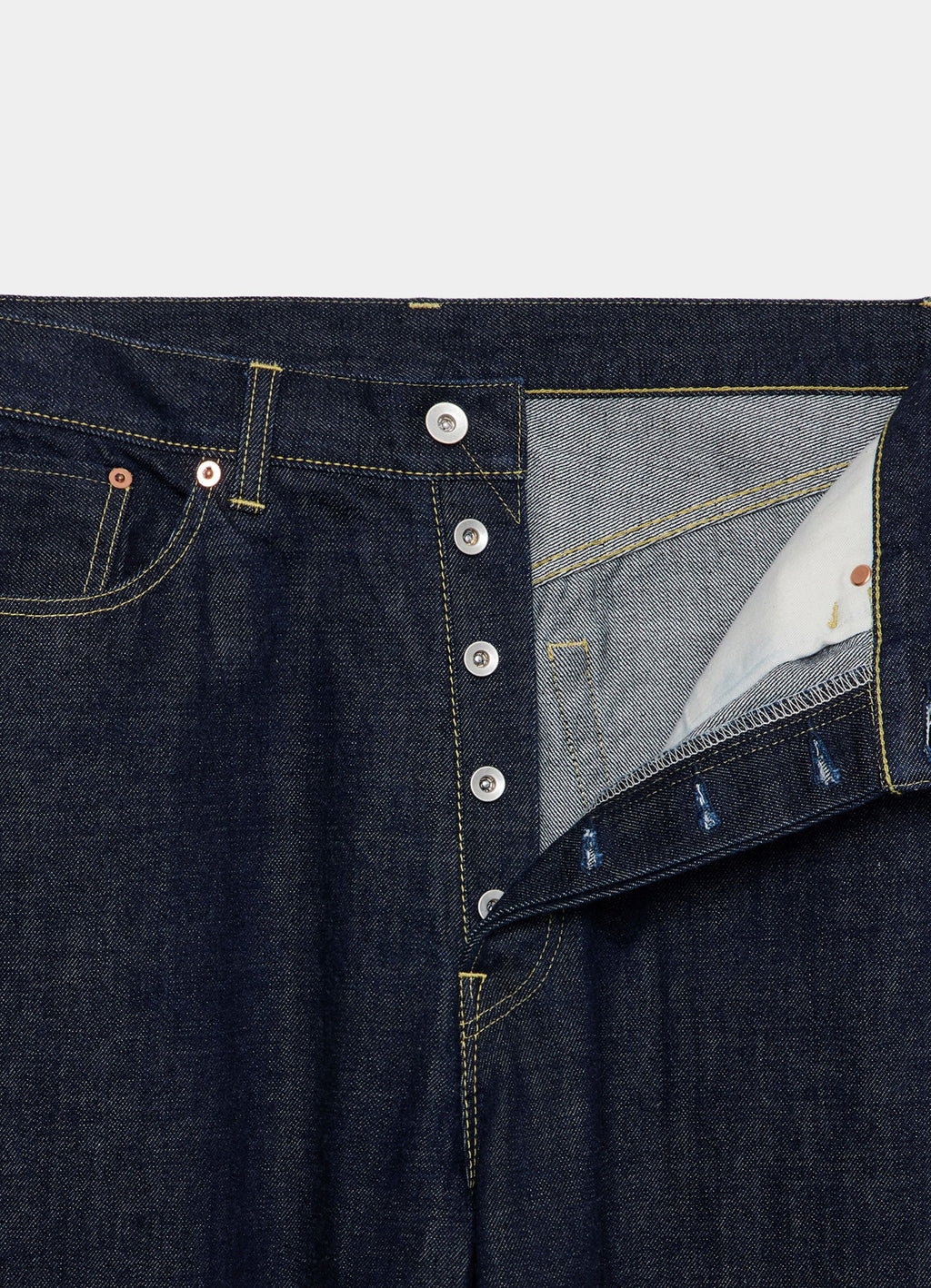 BAGGY JEANS -ORGANIC COTTON 13.5oz SELVEDGE DENIM-[M26A10PT01C]