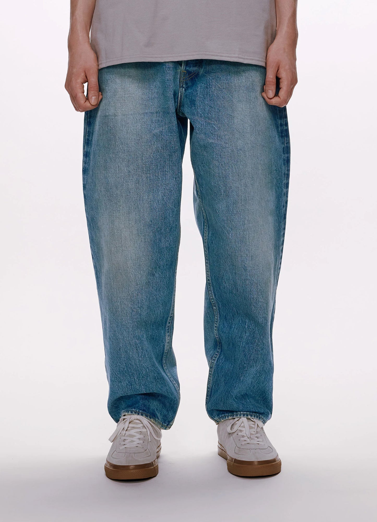 COCOON FIT JEANS -ORGANIC COTTON 13.5oz SELVEDGE DENIM- [M25A04PT01C]