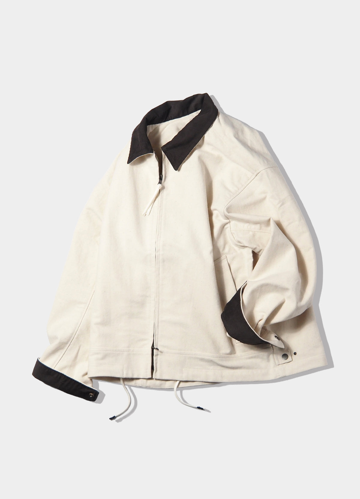 JENS SHORT BLOUSON "moleskin" [26FW-17091MS]