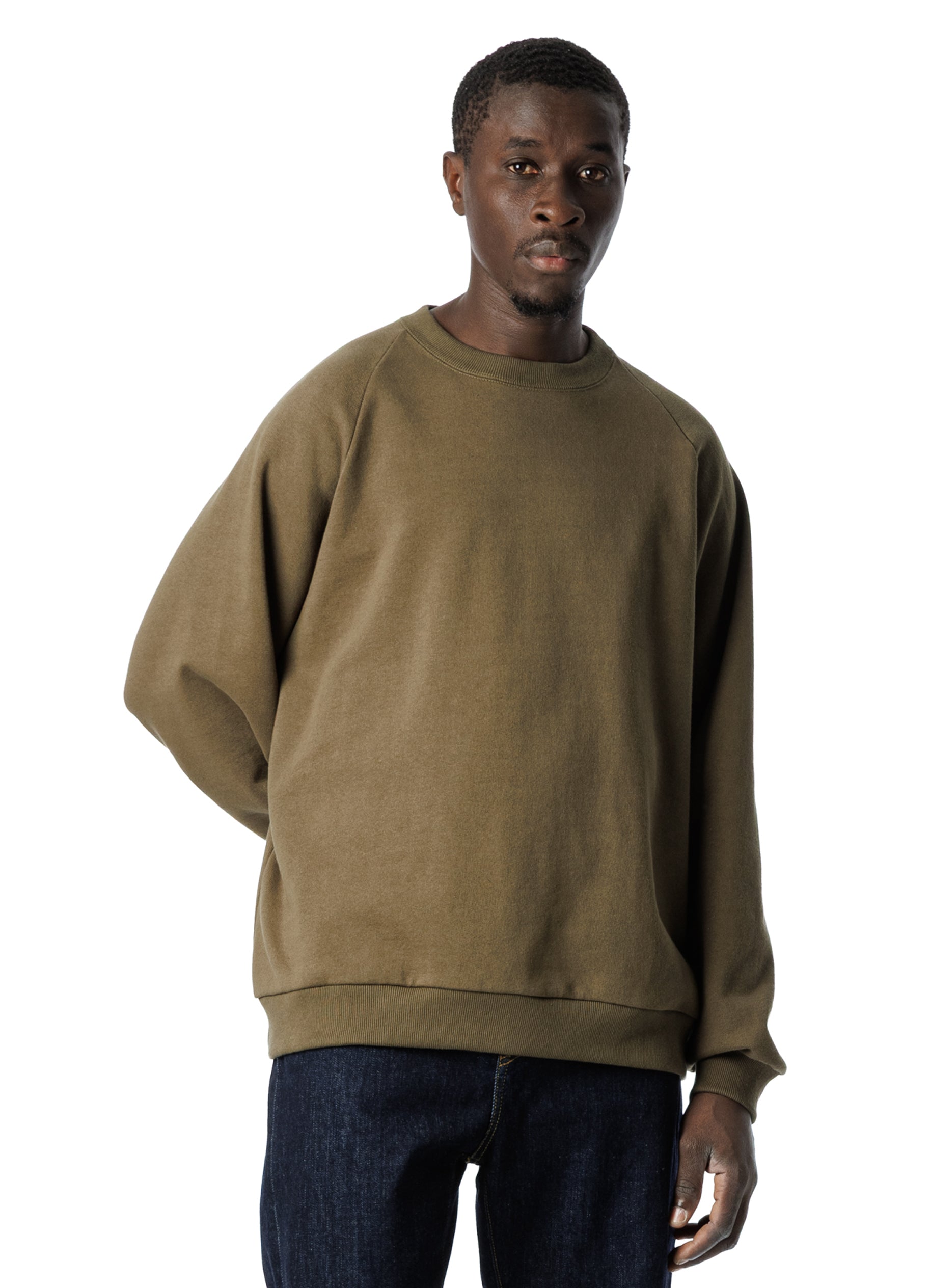 American Cotton Raglan Sweatshirt