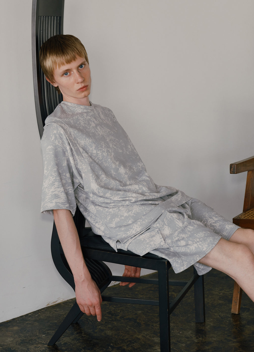 【size:2 Only】BALL GAMES TEE -20//1 RECYCLE SUVIN ORGANIC COTTON KNIT-[M25A20CS01B]<SALE>