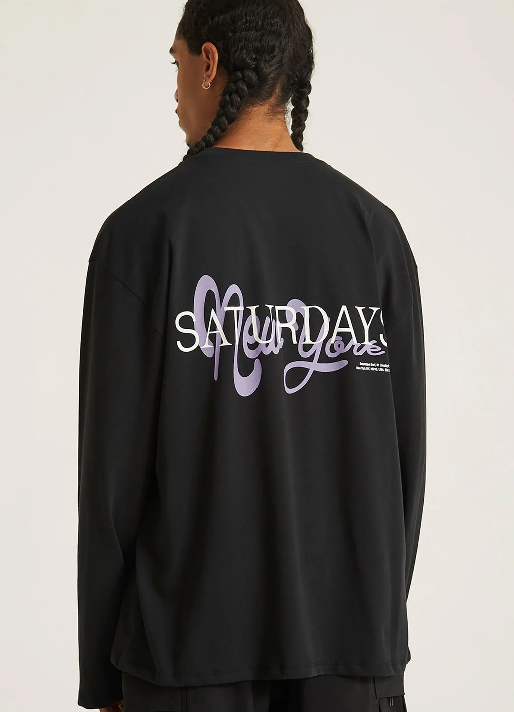 New York Brushed Relaxed Fit LS Tee [BBM64490]