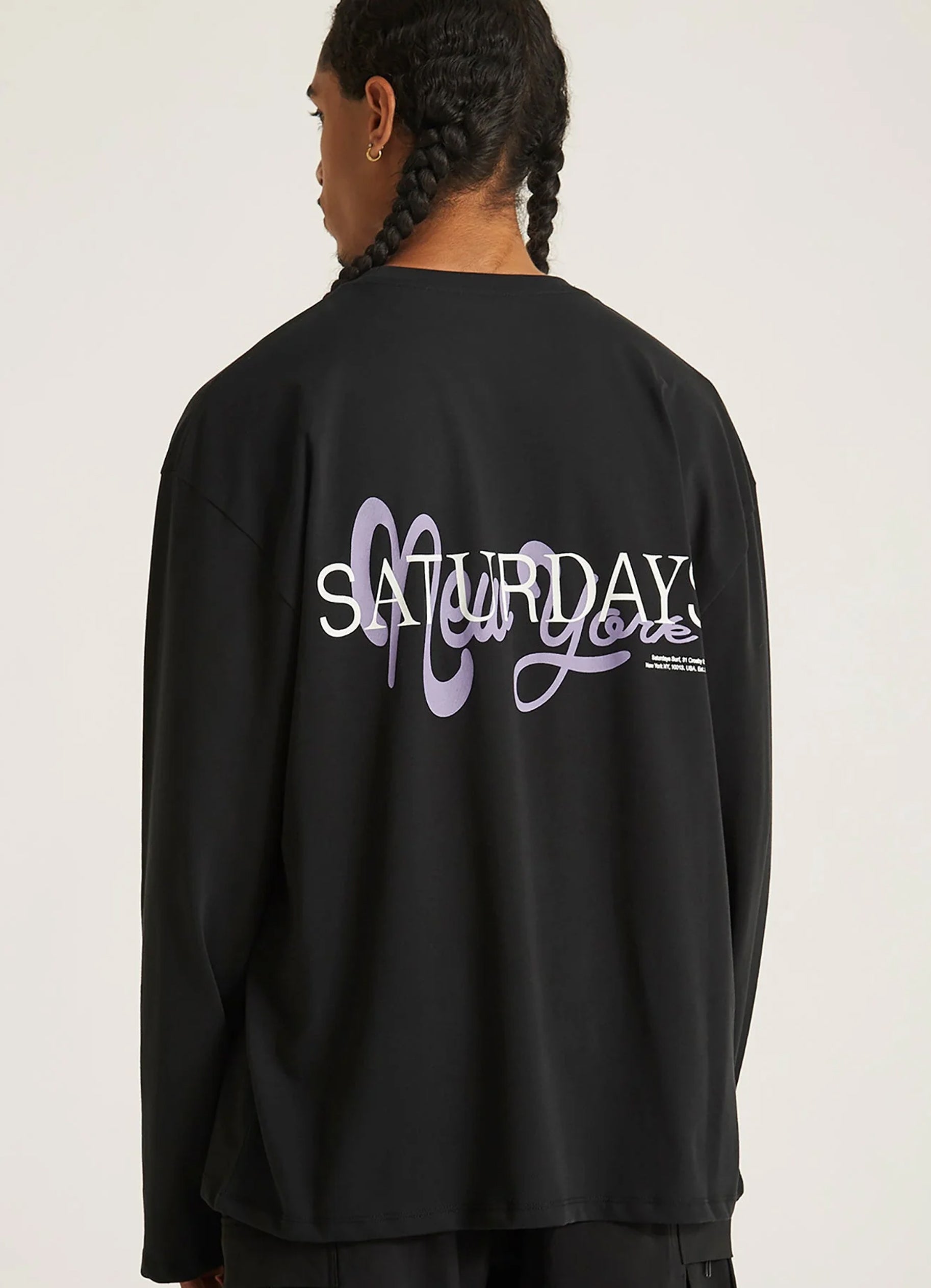 New York Brushed Relaxed Fit LS Tee [BBM64490]