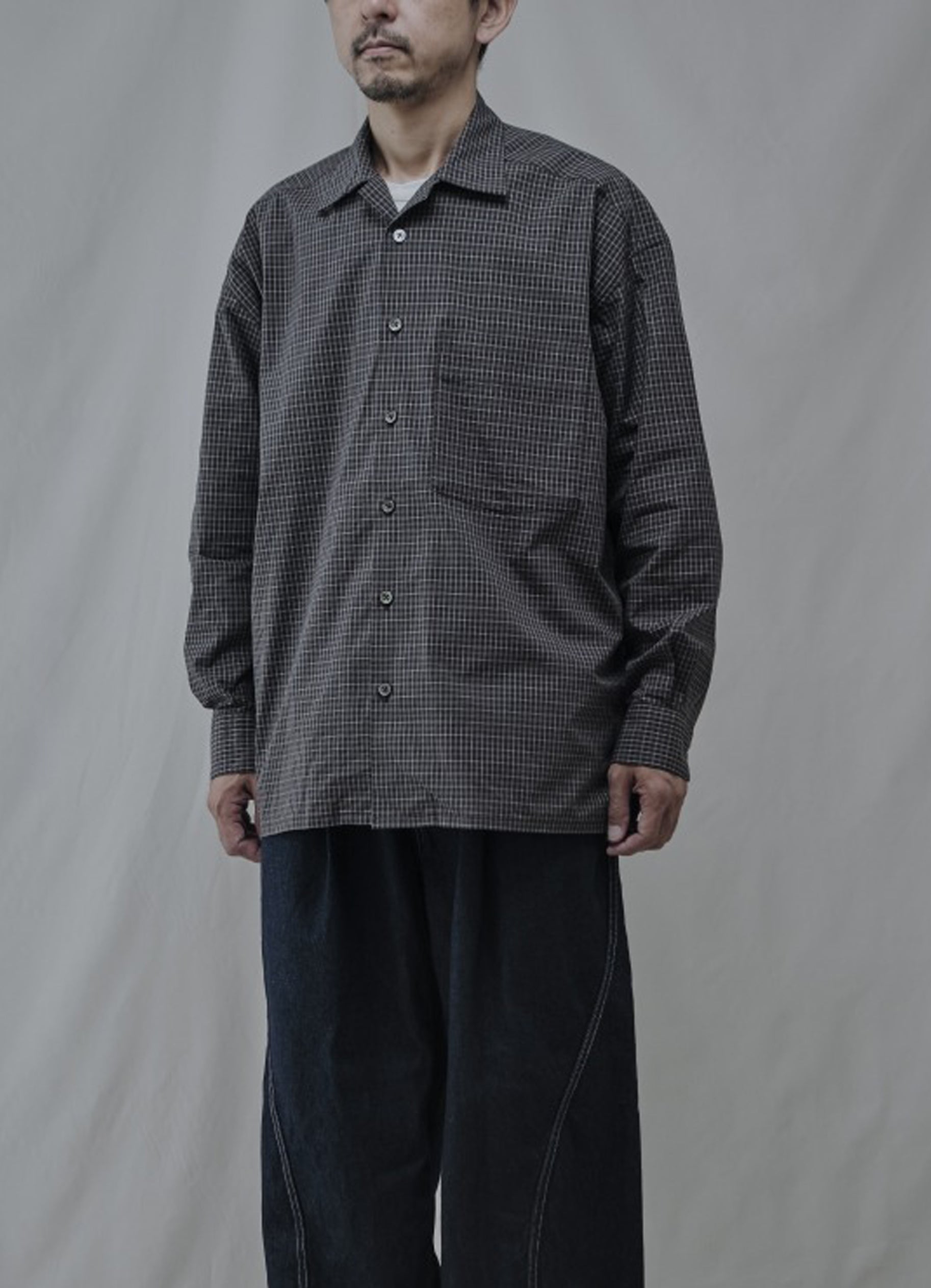 VICTOR L/S WIDE FIT SHIRTS "CHECK"