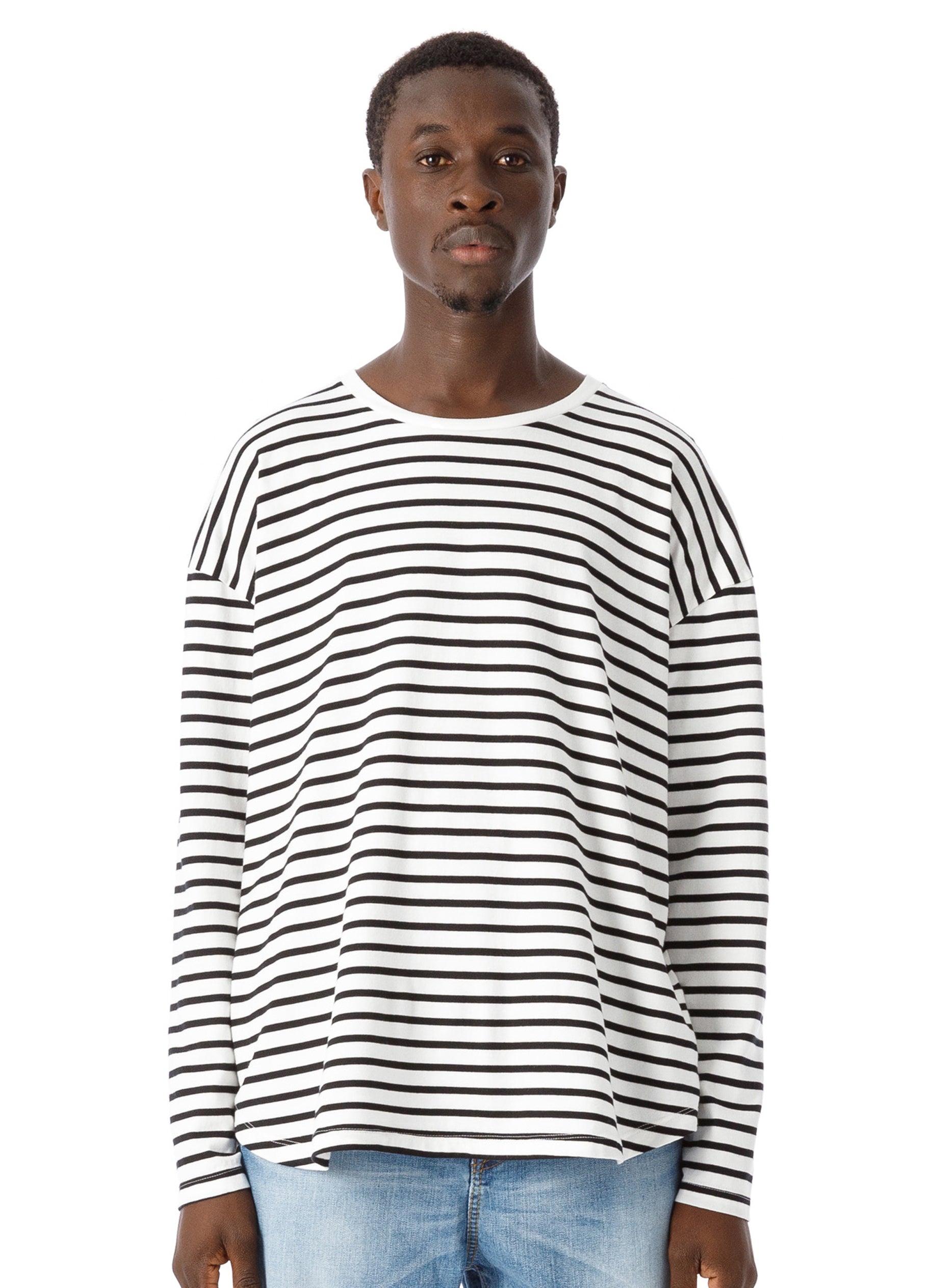 Cadet Easy Fit Round Border L-S Tee [CN-EFRB]