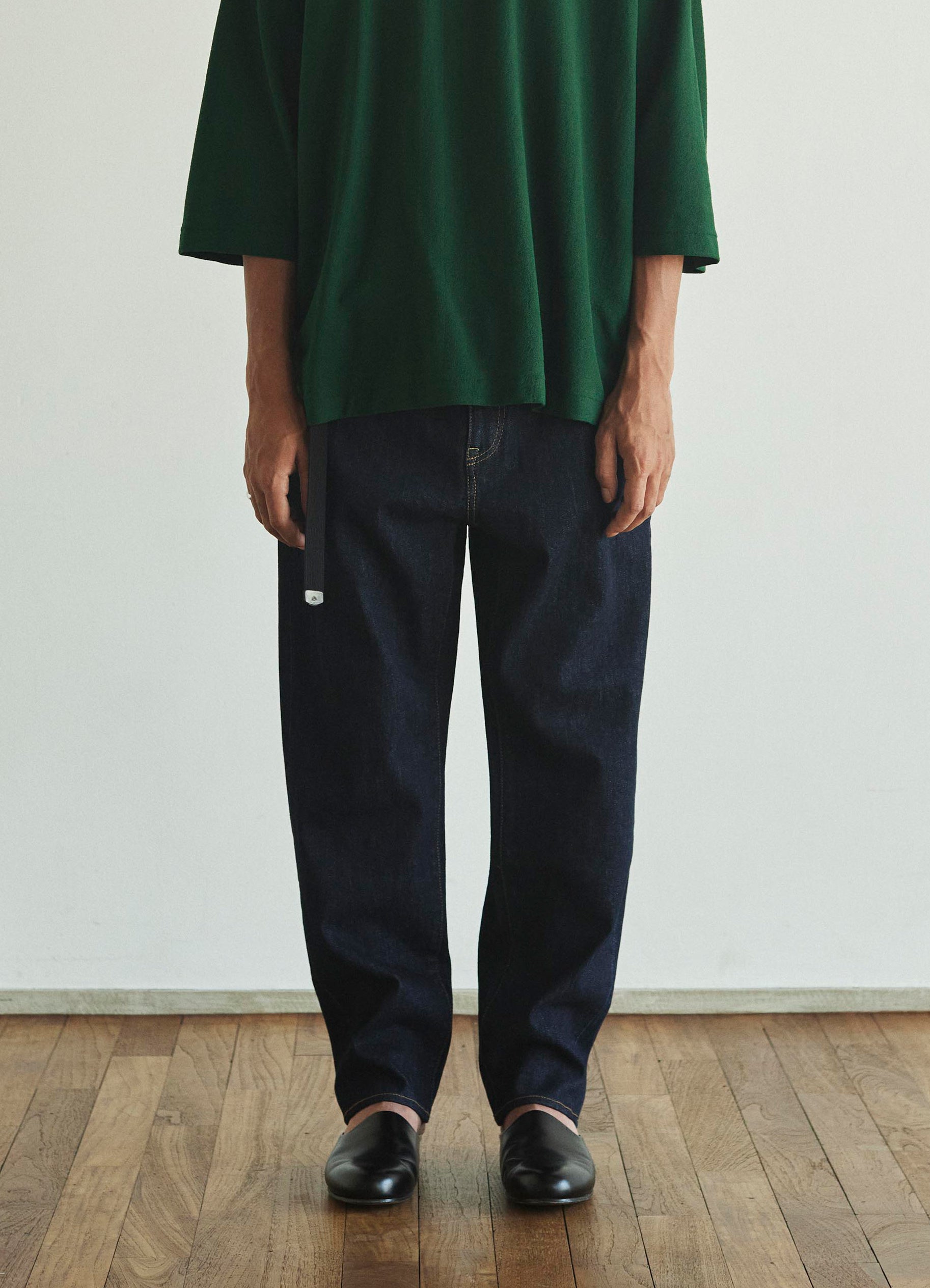 Denim Pants-Strech Easy Fit Tapered [DS-DPSEF-02]