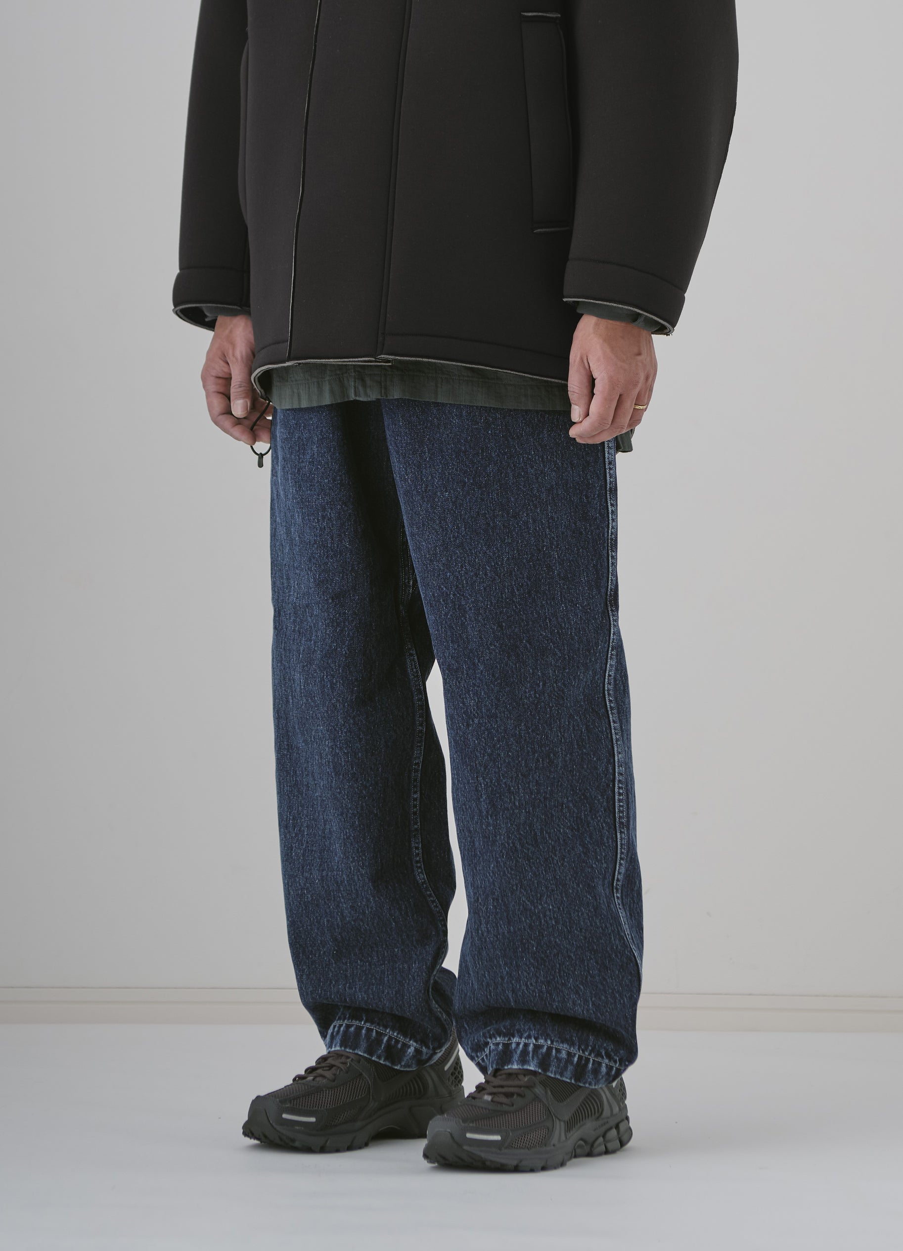 " Last 1 "ARON EZ TROUSERS “dark mist wash”