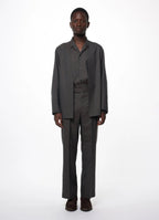 Minimalist Jacket -2/60 Wool Tropical Melange-[M26C01JK01C]