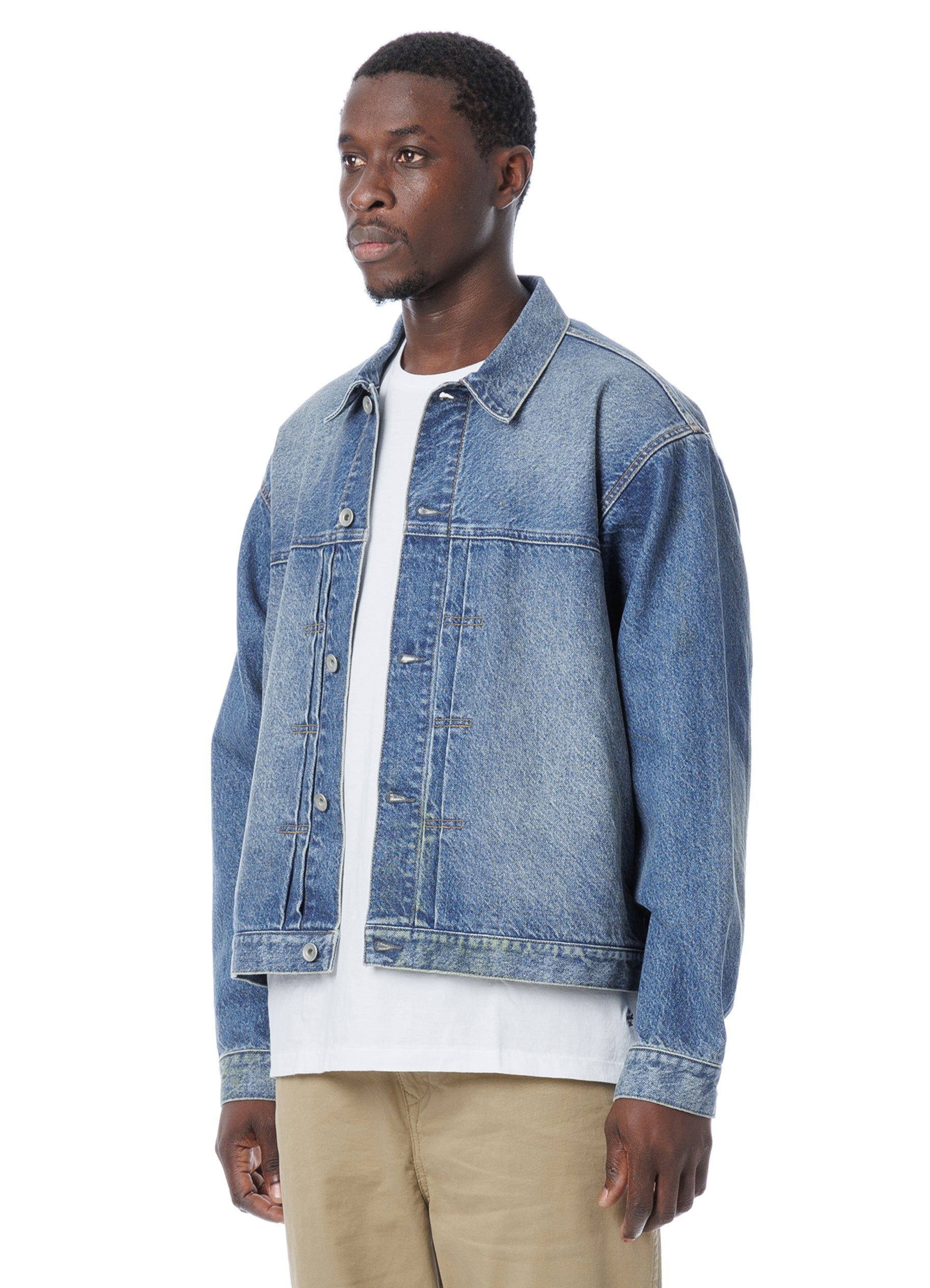 Damaged Denim Jacket - Easy Fit [DS-DDJSEF-02]
