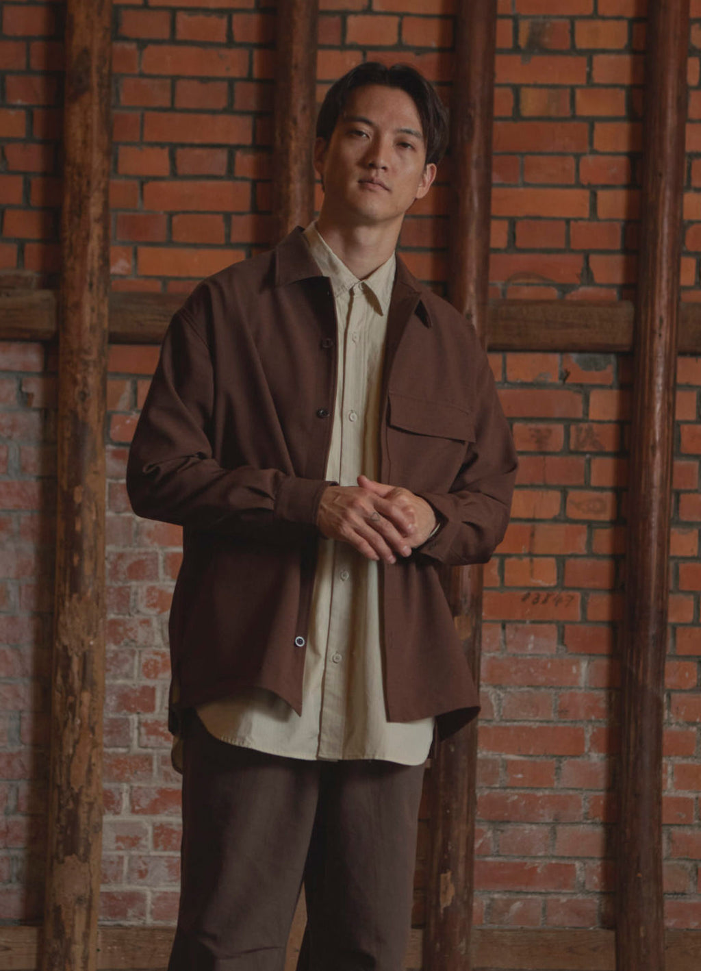 MASON L/S SHIRCKET  [24FW-11091]<SALE>