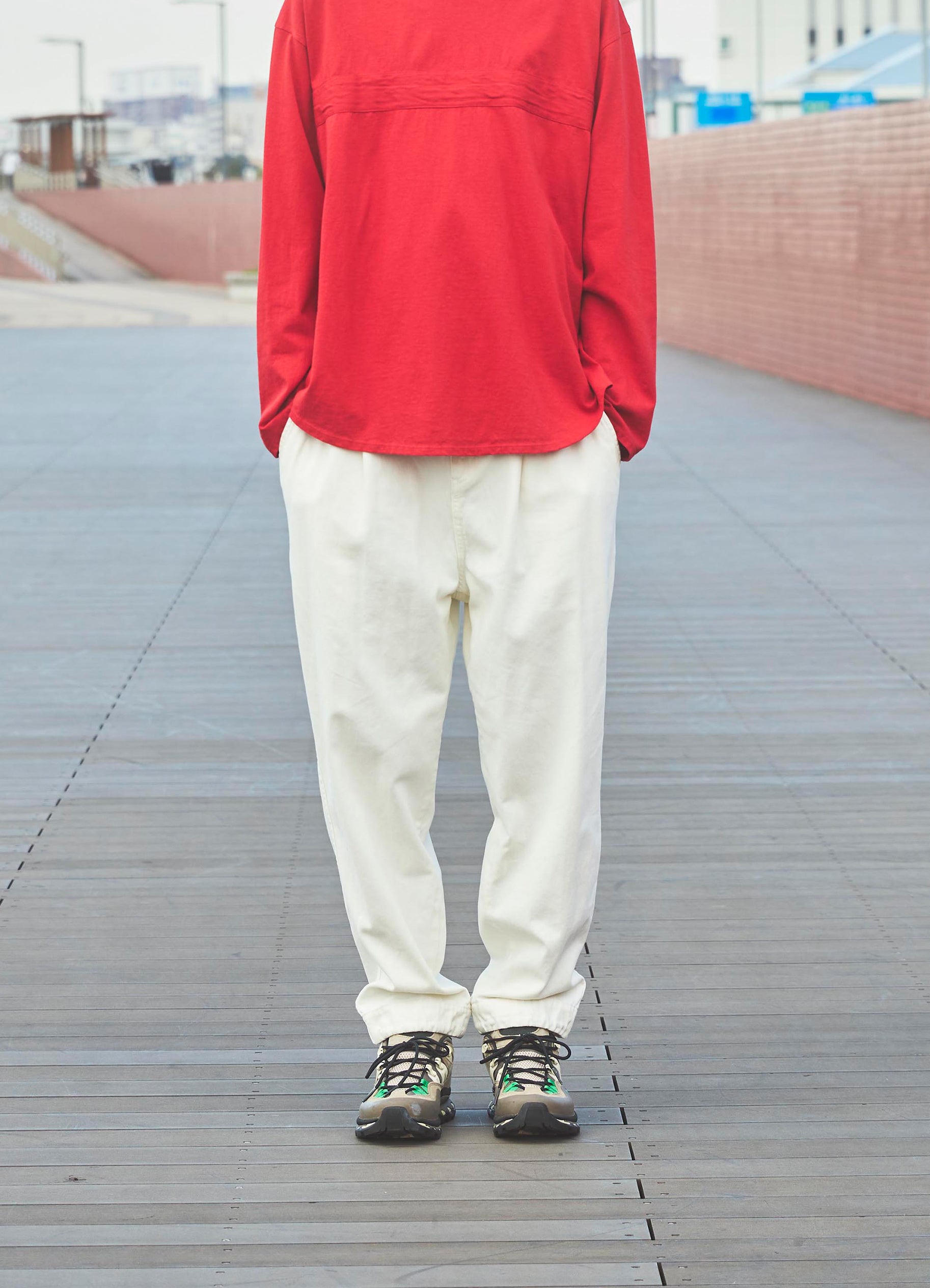 Vintage Chino Tuck Pants Overdyed [60425PS02-BT]