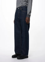 CYLINDER FIT JEANS -Organic Cotton 13.5oz Selvedge Denim-[M26C07PT01C]