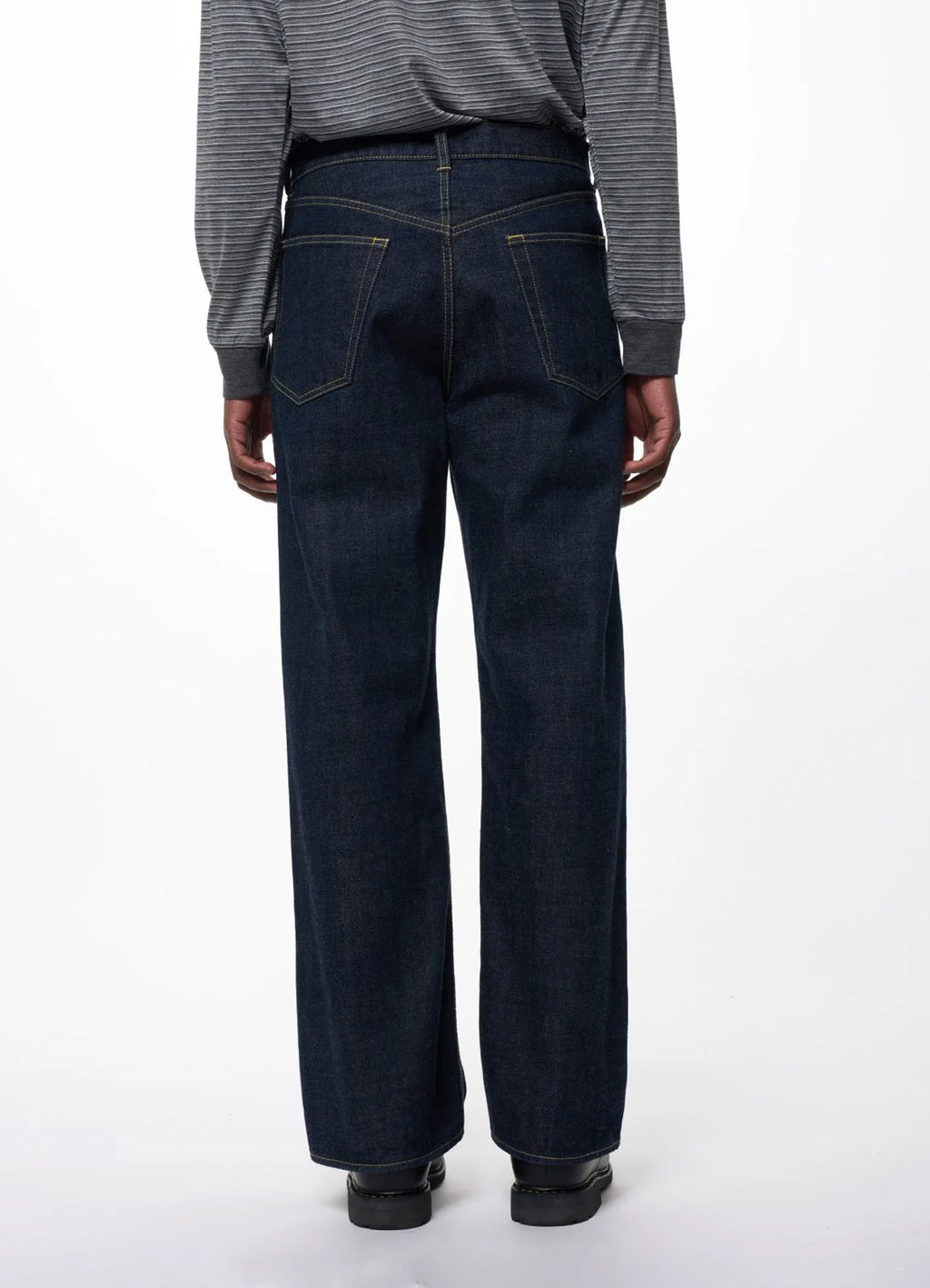 CYLINDER FIT JEANS -Organic Cotton 13.5oz Selvedge Denim-[M26C07PT01C]