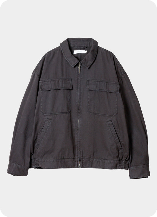 " Last 1 "Vintage Chino Tuck Jacket Overdyed [60425PS02-OW]