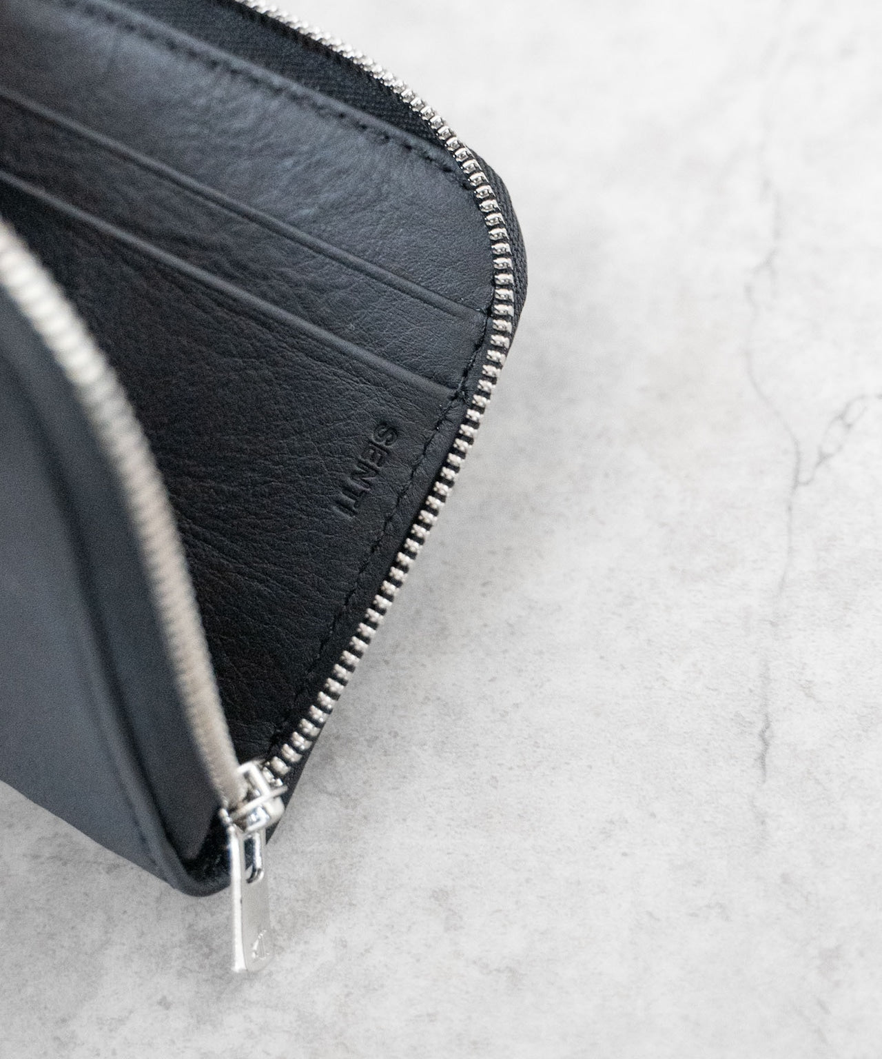 Dyneema Leather COMPACT ZIP WALLET / #3038