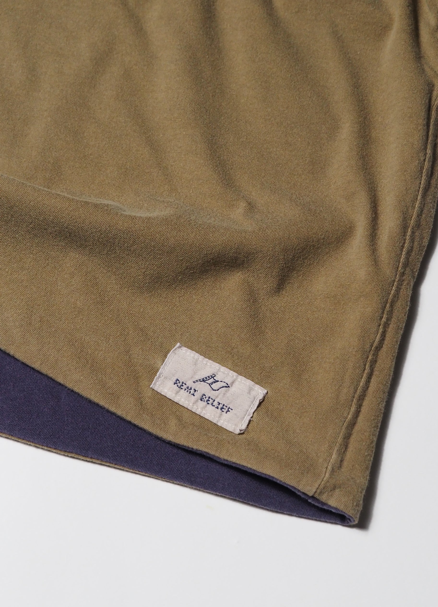 SP加工 40/-天竺 リバーシブルT(NAVY) <SALE>