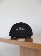 SIMPLE Embroidery Baseball CAP / Lism Original