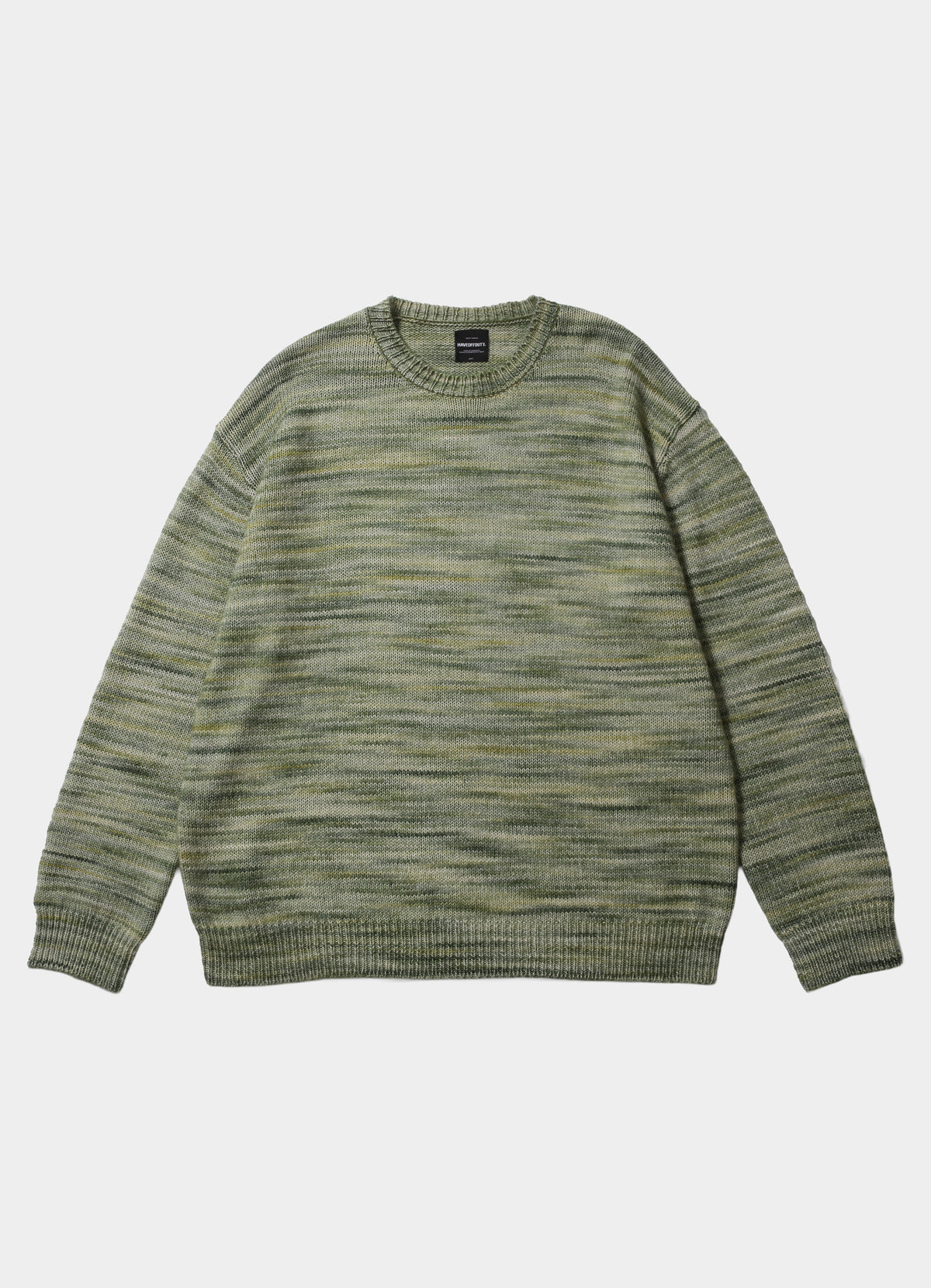 MIXED ROUND NECK KNIT [HOD26-01-KN001]