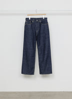 CLEAN CYLINDER FIT JEANS -ORGANIC COTTON 13.5oz SELVEDGE DENIM-[M26A10PT02C]
