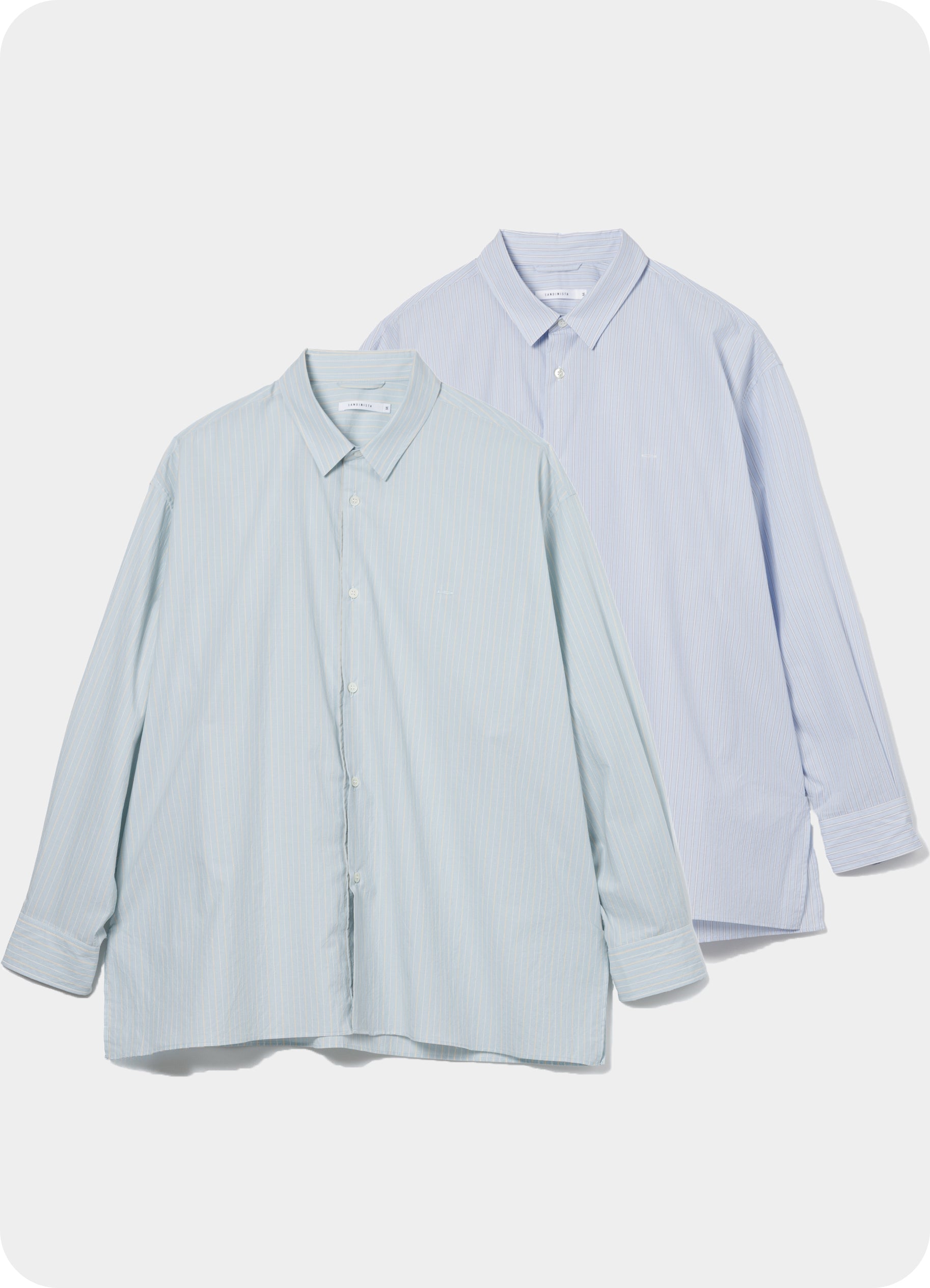 Gentle Resort Oversized Stripe Shirt