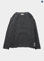 [50%OFF]CABLE LONG SLEEVE [ILL241-13P]
