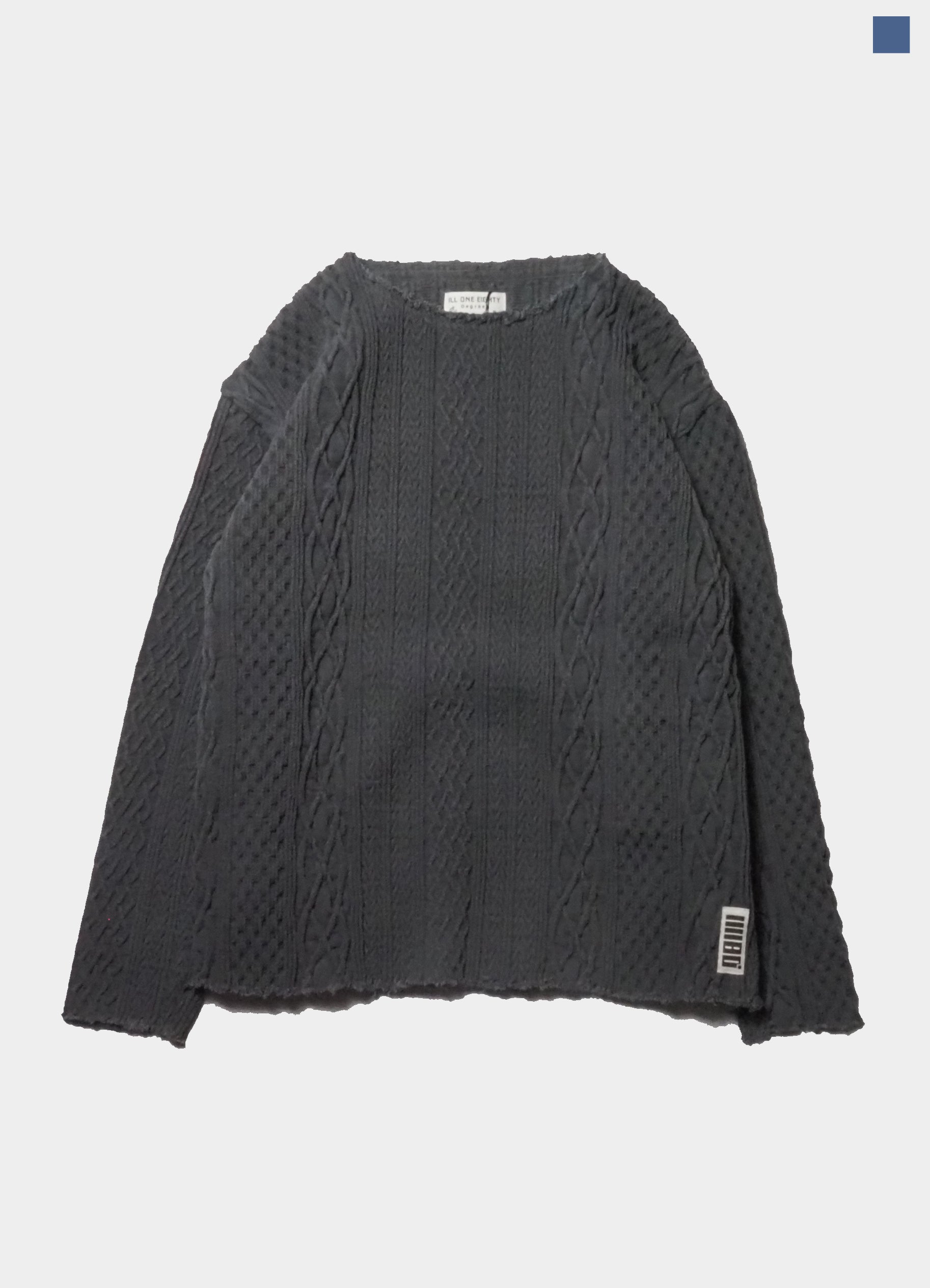 [50%OFF]CABLE LONG SLEEVE [ILL241-13P]