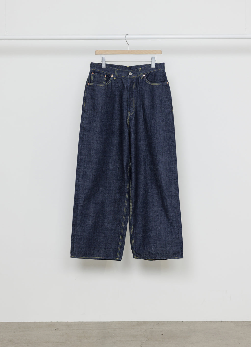 BAGGY JEANS -ORGANIC COTTON 13.5oz SELVEDGE DENIM-[M26A10PT01C]
