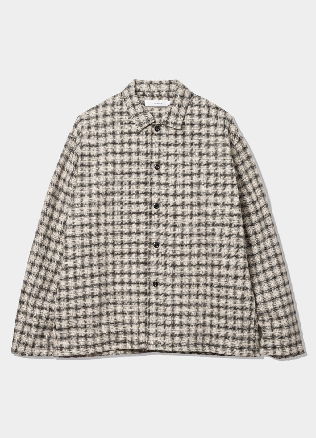 Cotton Tweed Check Shirt Jacket [60426WA05-TP]