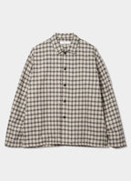 Cotton Tweed Check Shirt Jacket [60426WA05-TP]