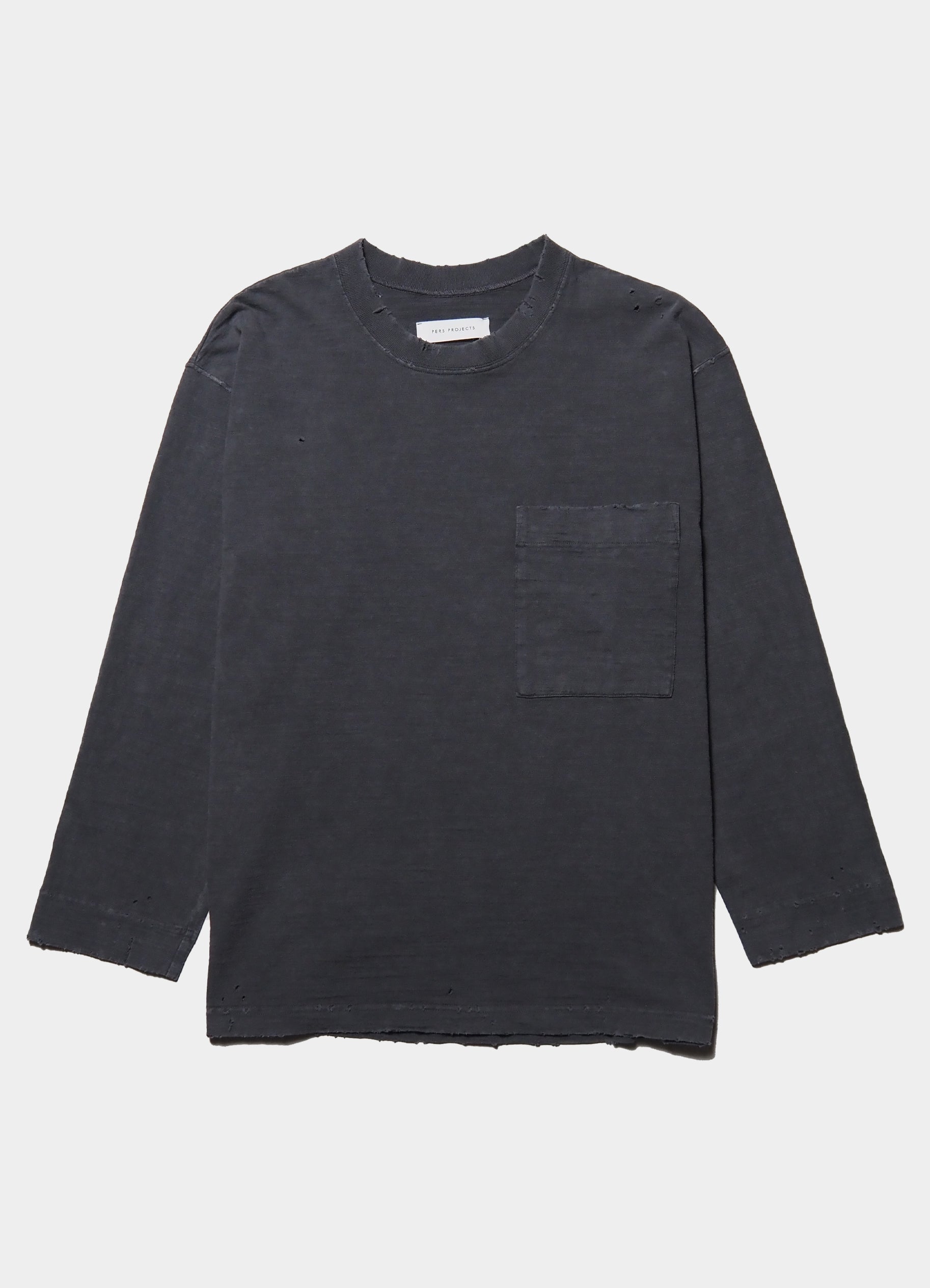 HANSSON L/S POCKET TEE "ANTIQUE" <SALE>