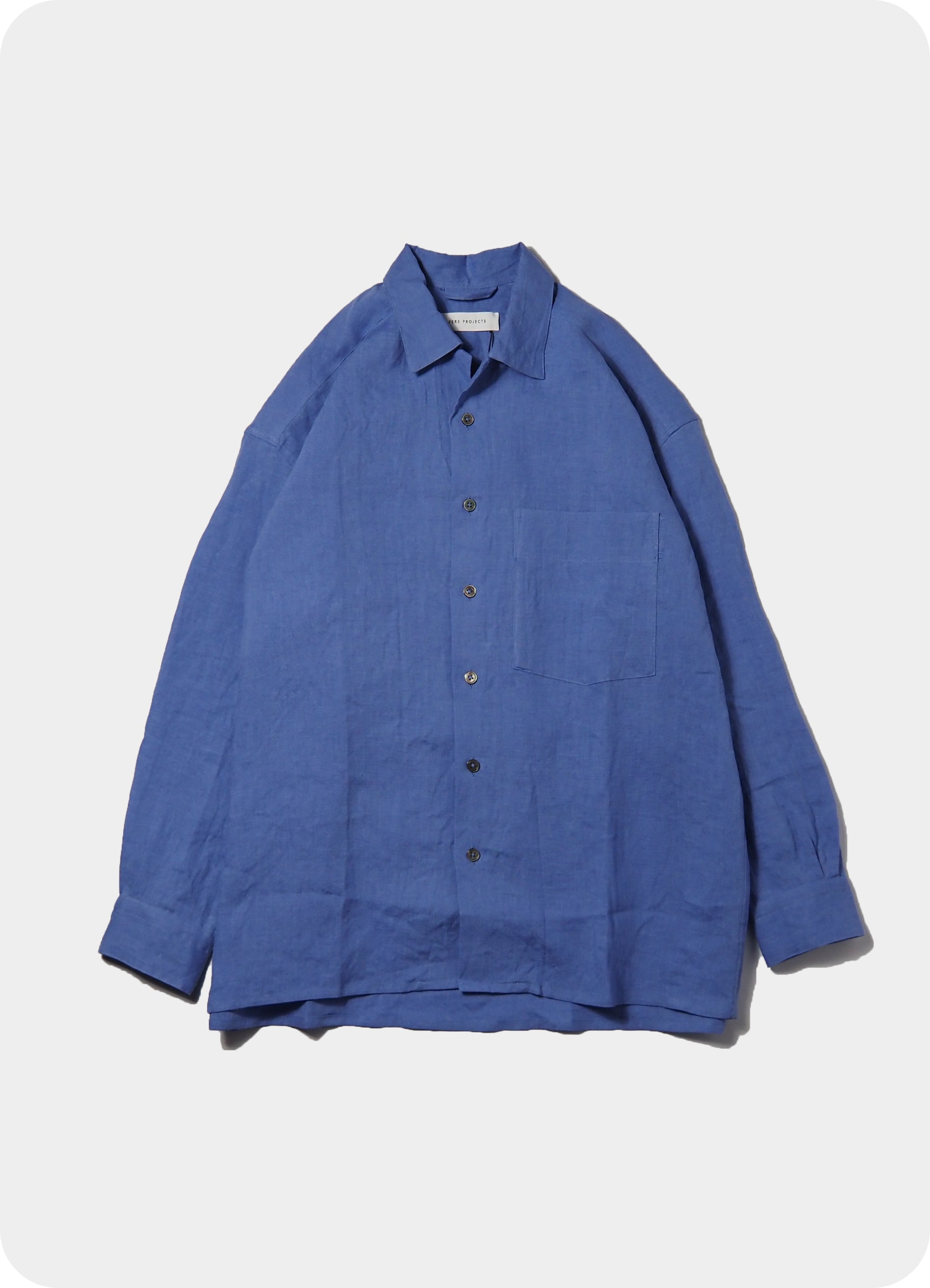 VICTOR L/S WIDE FIT SHIRTS "SOLID"