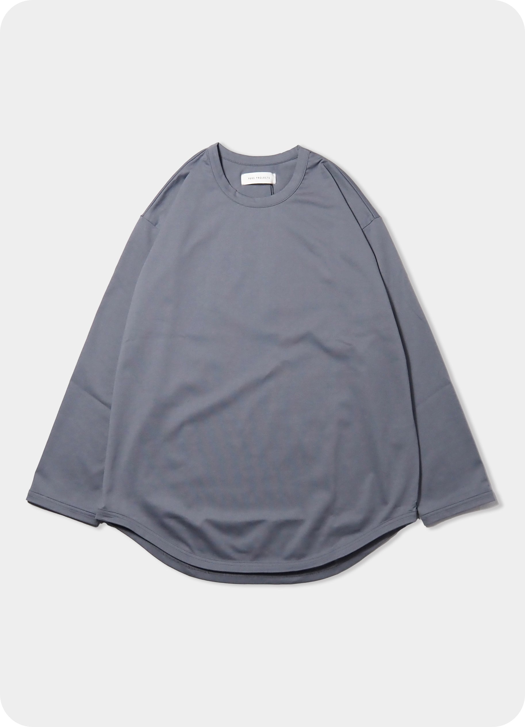 RILEY L/S C/N ROUND TEE
