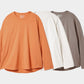 American Cotton Round L-S Tee [60424WA01-TP]