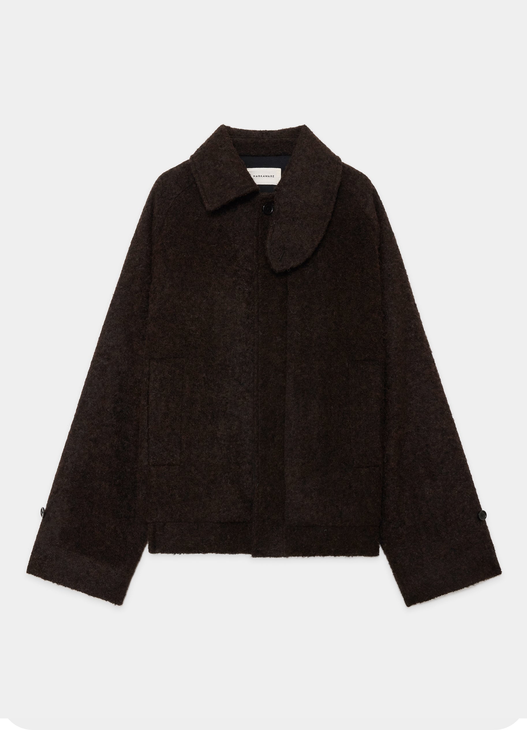 FLYING MAN JACKET -ALPACA LOOP TWEED-