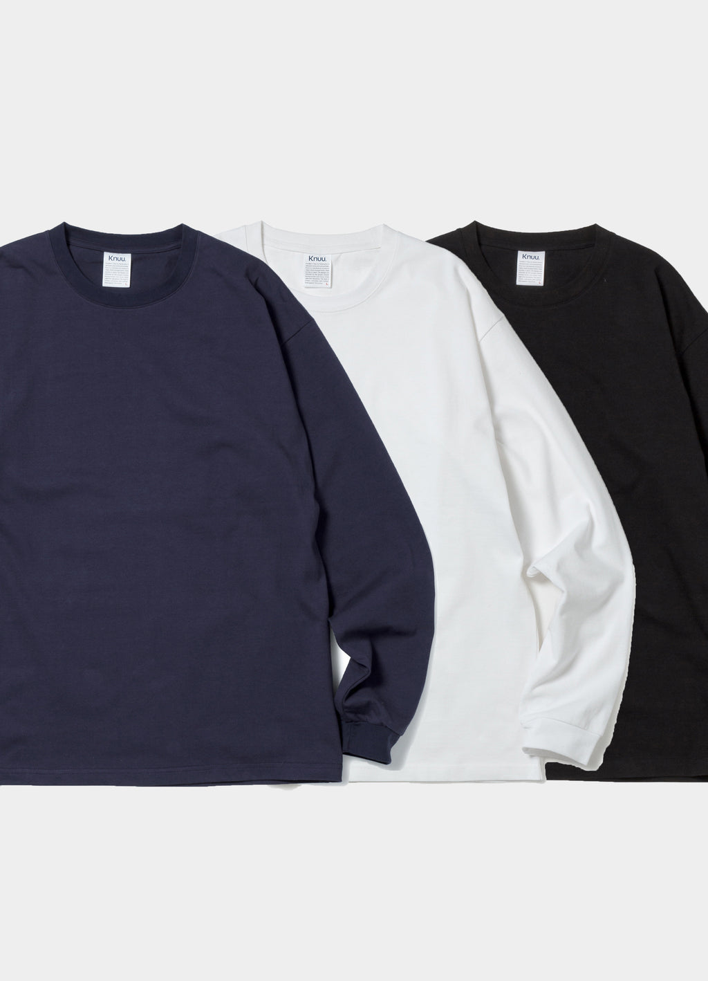 Heavy Crewneck Long Sleeve T-Shirt [KN-LS-01]