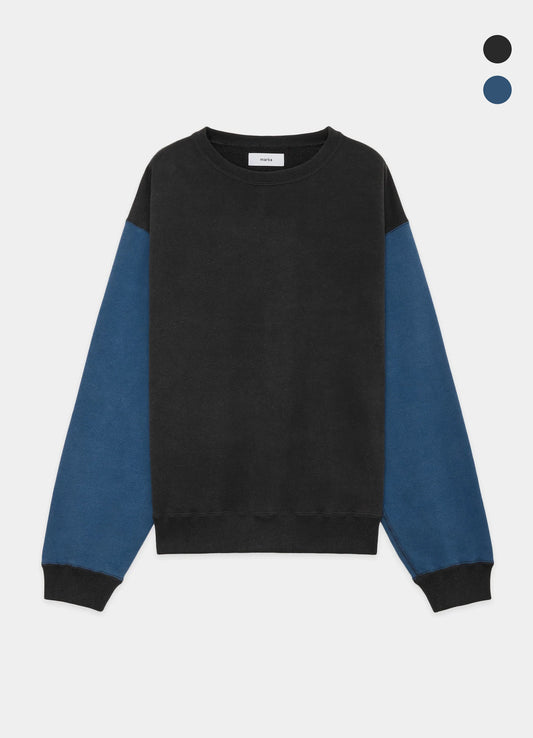 CREW NECK -20/10 RECYCLE SUVIN ORGANIC COTTON FLEECE-[M24C13CS02C]