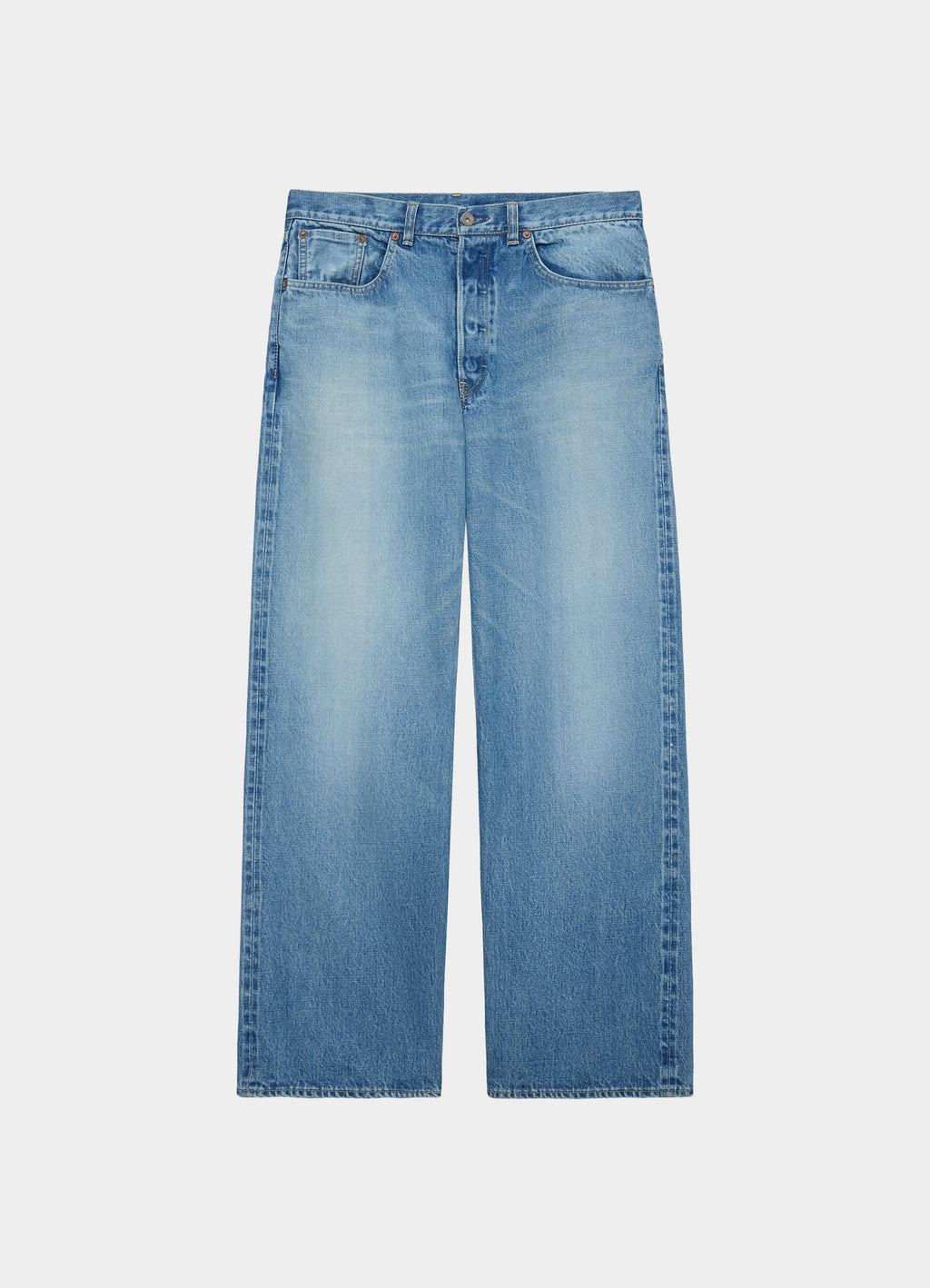 CYLINDER FIT JEANS -Organic Cotton 13.5oz Selvedge Denim-[M26C07PT11C]