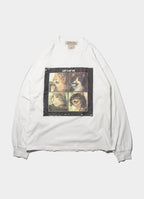 HARD SP加工20/-天竺ロンT(LET CAT BE) [RN31393137]