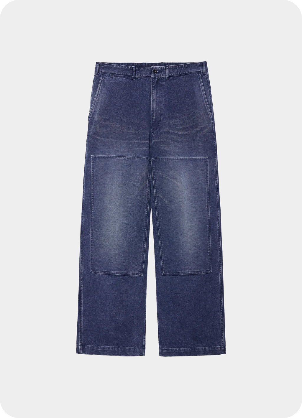 Double Knee Pants -Organic Cotton Duck- [M25C01PT01C]