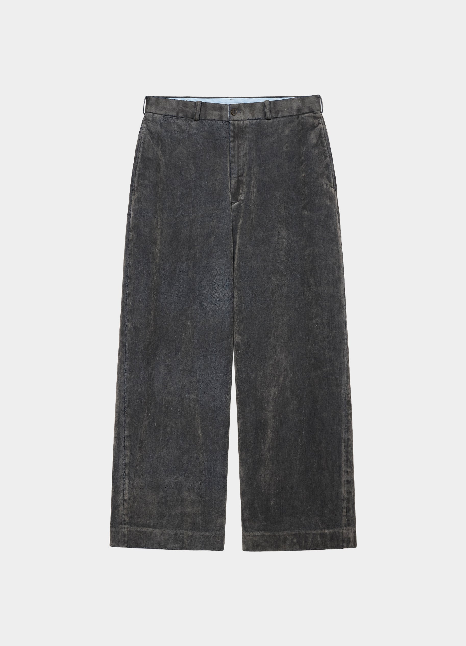 USMC SLACKS -VELVET-FLOCKED ORGANIC COTTON DENIM-[M26C09PT01C]