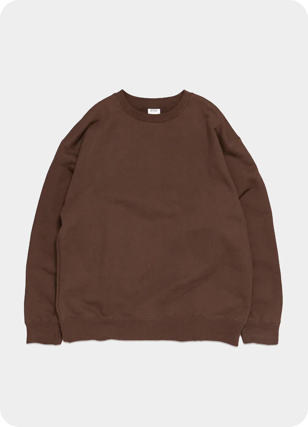 Heavy Crewneck Sweatshirt [KN-SS-01]
