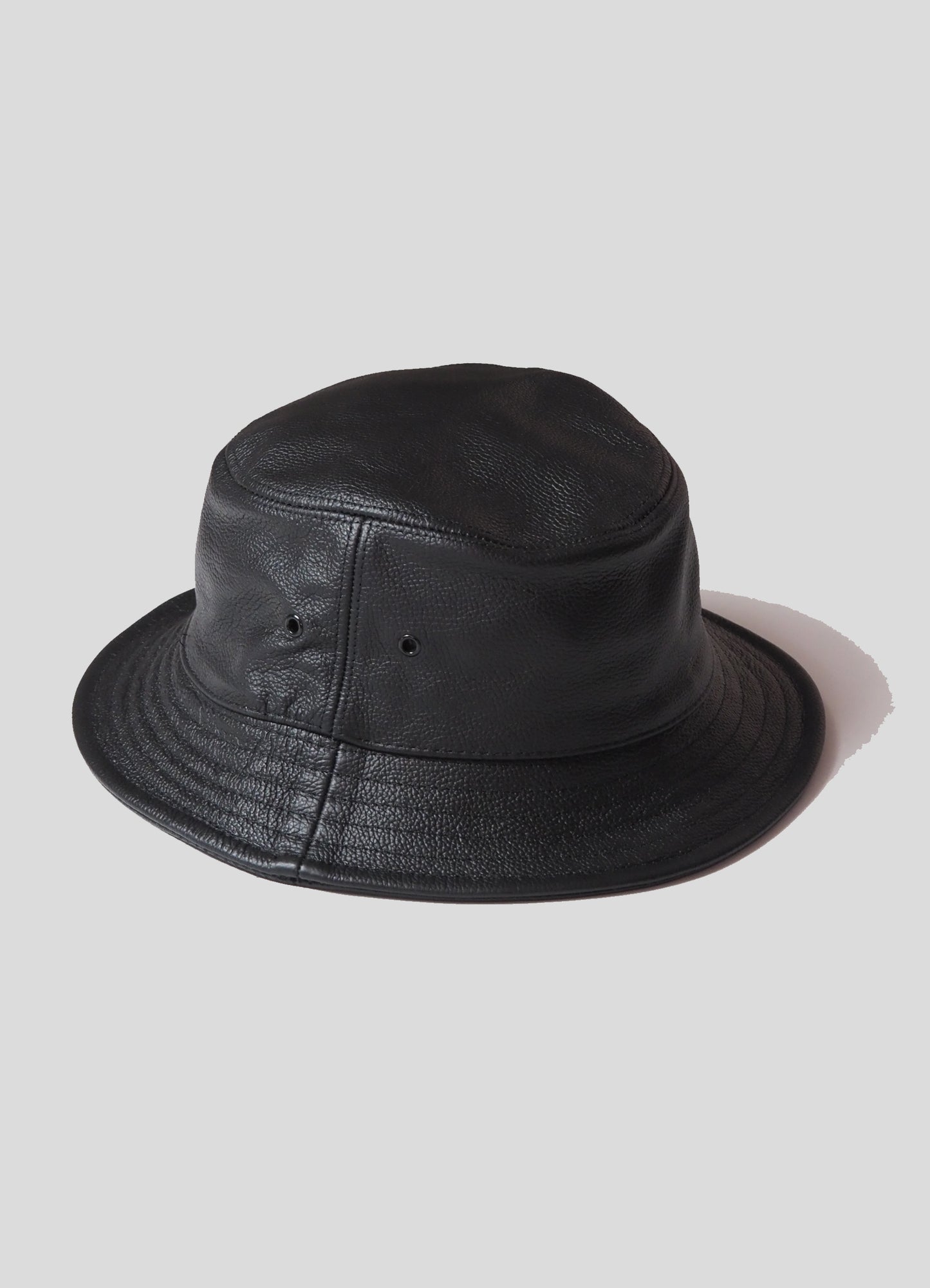 Emstate by Winner Caps(エムステイトバイウィナーキャップ) / Pebble Leather Bucket Hat [#BUG-LT]-Lism Select