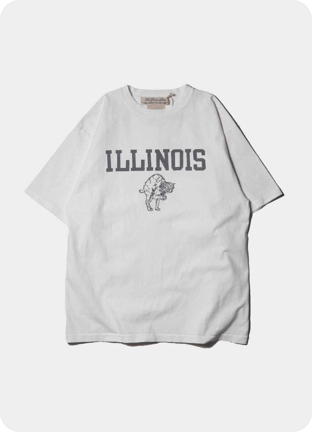 【size:S Only】SP加工 14/-天竺T(ILLINOIS)