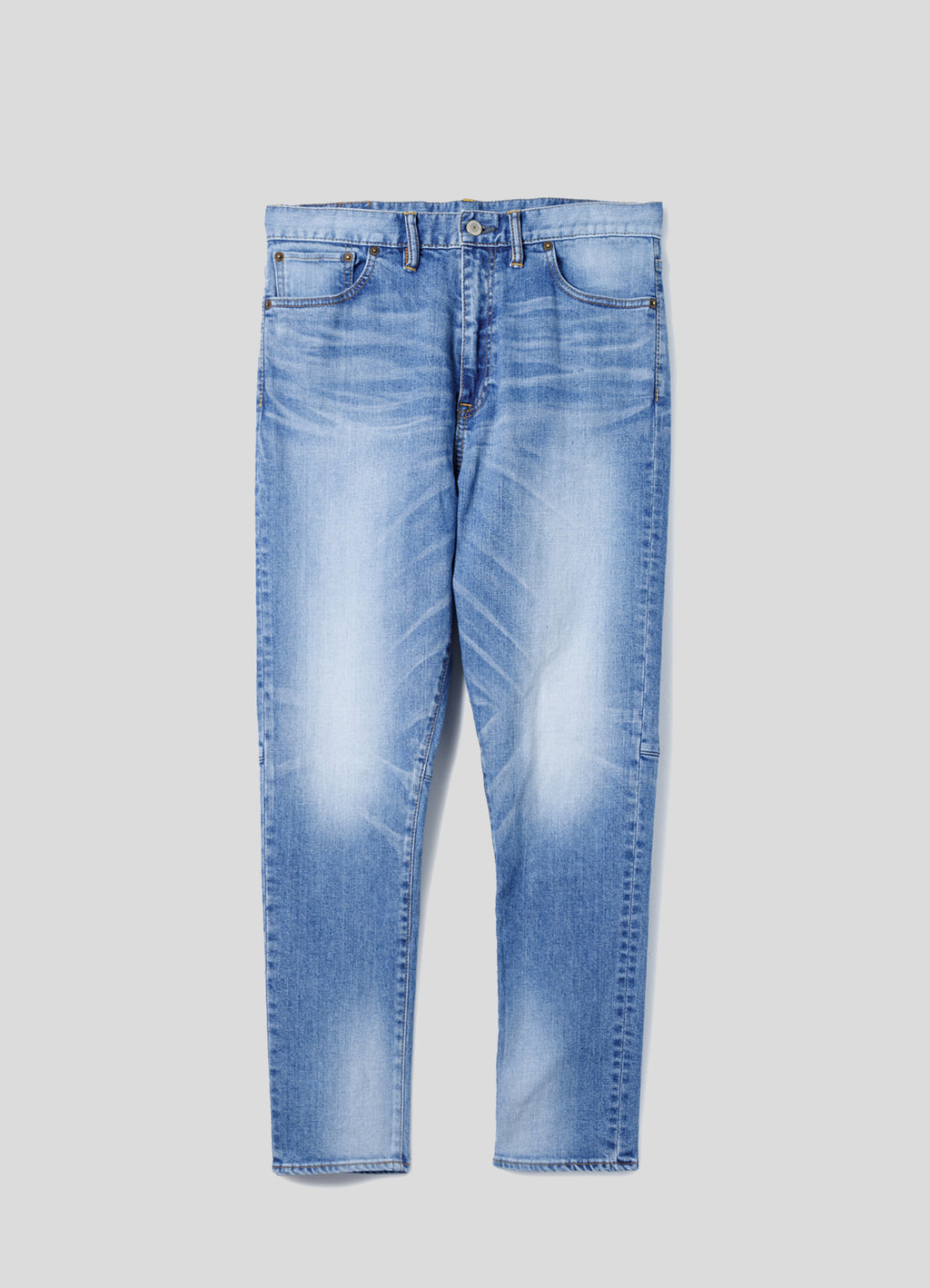 B.C. Stretch Dameged Denim Pants - Tapered[BC-DDPT01]