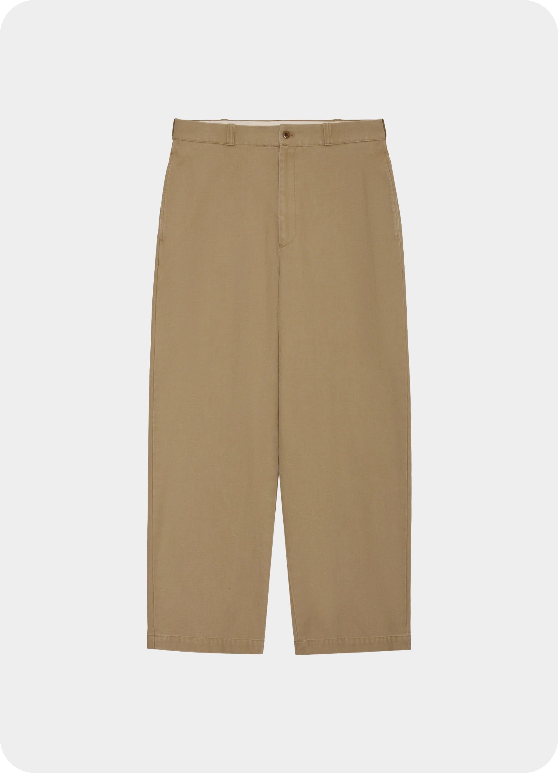 U.S. Army Chino Trousers -Organic Cotton Gabardine-[M26B15PT01C]