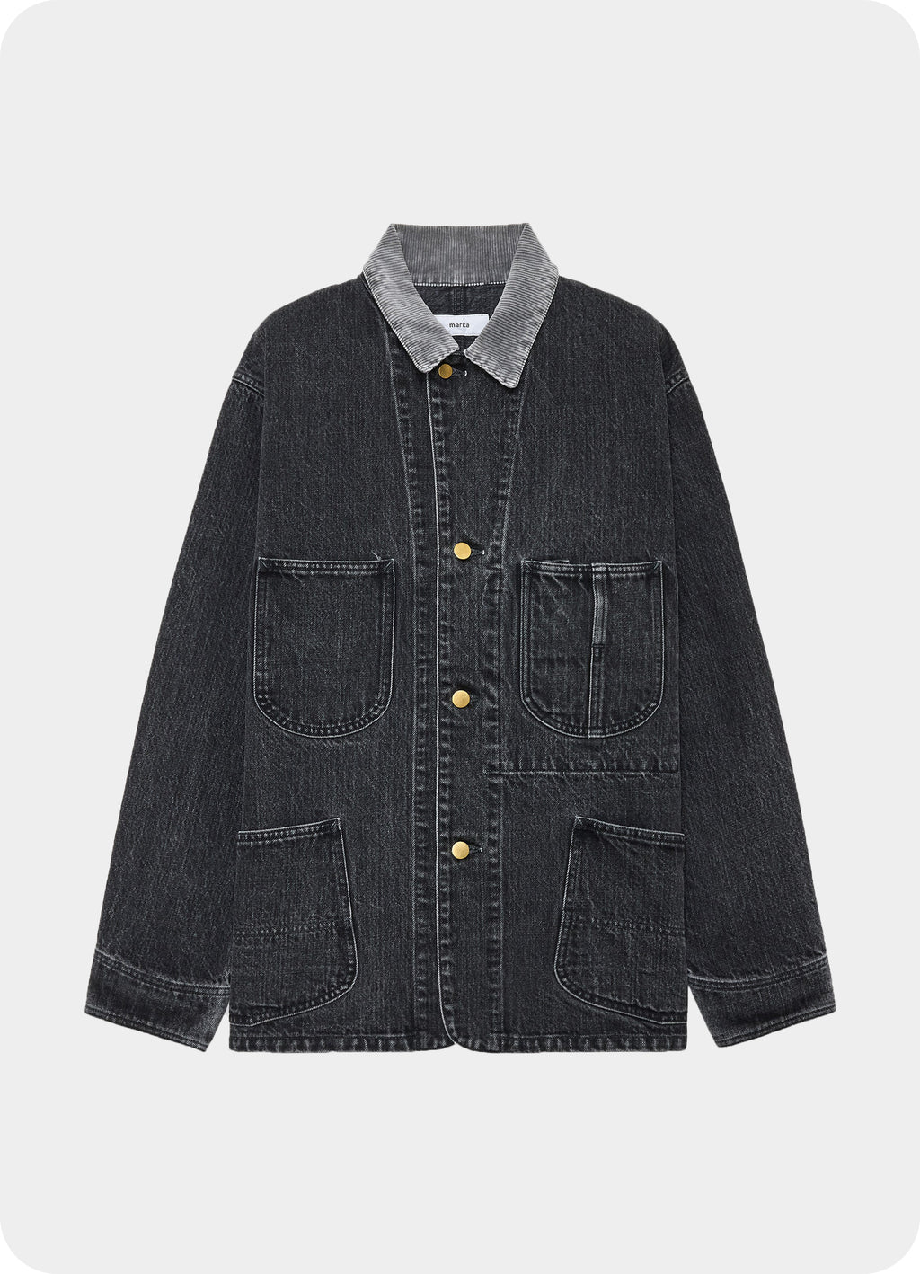 Coverall Jacket -Organic Cotton 13.5Oz Selvedge Denim-